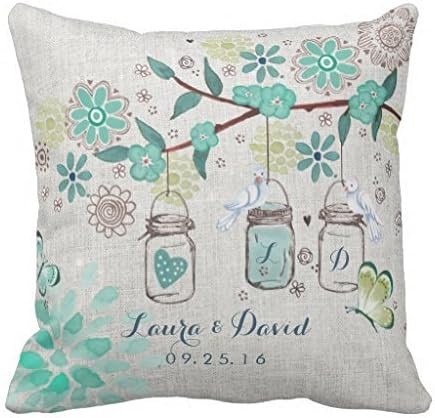 Mason Jars Garden Wedding Throw Rf8f5db23e1e74861a541e5db243a6eea I5f0b 8byvr Pillow Case