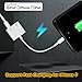 G.ChargeTee iPhone 7 Adapter 3.5 mm Headphone Audio Charge Lightning Adapter for iPhone X, iPhone 8 Plus, iPhone 7 Plus-White
