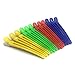 12 Pcs Colorfull Plastic Duck Teeth Bows Hair Clips Hairdressing Salon Hair Grip Crocodile DIY Accessories Hairpins-rubberized Non-slip Chic Styling Claw Hair Barrettes
