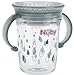 Nuby Tritan No Spill 2 Handle 360 Degree Printed Wonder Cup, Prints May Vary, 1pk