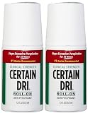 Certain Dri Antiperspirant Roll-On for Excessive Perspiration - 1.2 oz - 2 pk