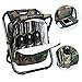 FCFKUK Bright starl Multifunction Folding Cooler and Stool Backpack, Hiking Camouflage Seat Table Bag Camping Gear for Outdoor Indoor Fishing Travel Beach