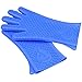[Upgraded Version] iMagitek BBQ Grill Cooking Gloves, Best Versatile Heat Resistant Insulated Silicone Oven Gloves for BBQ Grilling, Kitchen Cooking - 14.4