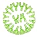 AZDENT Dental Plastic Impression Trays Professional Teeth Whitening Trays(20 pcs)