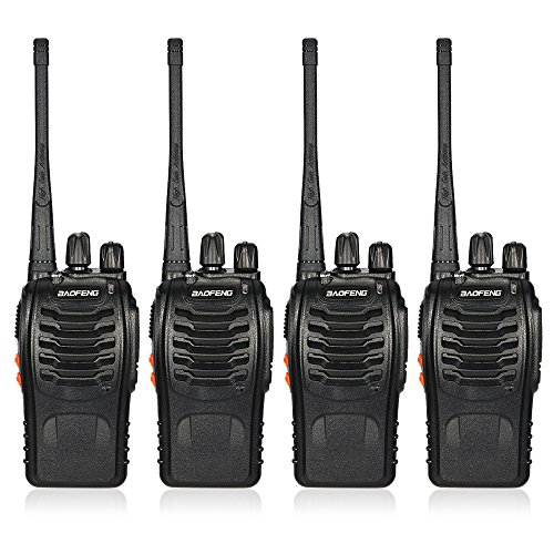 Baofeng 16ch fm uhf 400-470mhz talkie walkie transceiver 2-way ra…