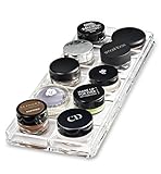 Acrylic Paint Pot / Cream Shadow Organizer & Beauty Care Holder Provides 10 Space Storage | byAlegory