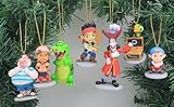 Disney's Jake and the Neverland Pirates Ornament Set - Limited Availability - (7) Ornaments Included
