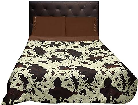 SouthWest Rodeo Star Comforter and Sheet Set (Full, Chocolate)