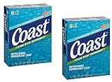 Coast Classic Original Scent 4oz, 8 Bars 2 Packs (total 16 count)