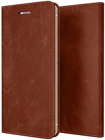 iPhone 6S Plus Case, Cellto [GLux] PU Prime Leather Wallet Case Cover for Apple iPhone 6S Plus (2015) / 6 Plus (2014) - Brown