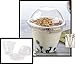 25 Count Plastic CLEAR 9 oz Cup with 4 oz Insert and Dome Lid, Parfait Cup w/ Signature Party Picks