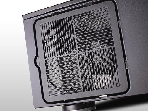 Silverstone Tek GD08B Aluminum Extended ATX / SSI-EEB compatible / SSI-CEB HTPC Computer Case Cases - Black