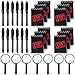 Set of 12 Invisible Ink Pen and Mini Notebooks, Goodie Bag Stuffers With UV Light for Kids 8-12, Detective Party Favors, Gamer Favors, Escape Room Party