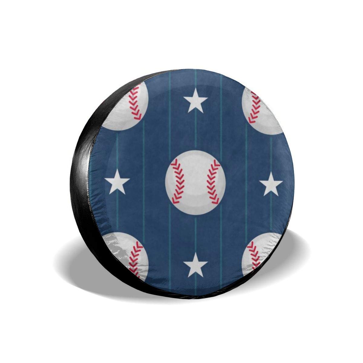 Baseball Sport Tire Cover, 14 Inch Wheel Tire Cover Liberty