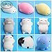 Outee Mochi Squishies Cat Toys, 9 Pcs Squishies Animal Stress Relief Toys Mochi Cat Squishies Stress Cat Squishies Toys Stress Mini