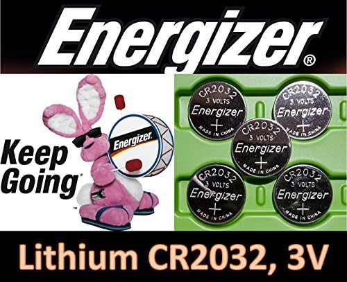 5 pieces Energizer CR2032 3v Lithium battery, ECR2032, Fresh stock, Ships from USA