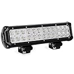 LED Light Bar Nilight 12 Inch 72W LED Work Light Spot Flood Combo LED Lights Led Bar Driving Fog Lights Jeep Off Road Lights Boat Lighting ,2 Years Warranty
