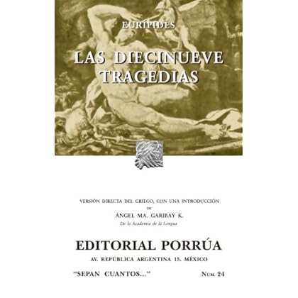 Las diecinueve tragedias (Colección Sepan Cuantos: 024)