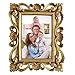 Giftgarden 5 x 7 Inch Vintage Picture Frame Gold for Photo 5x7
