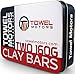 Towel Motors Car Clay Bar, 2-Pack Detailing Clay (320 Grams Total)