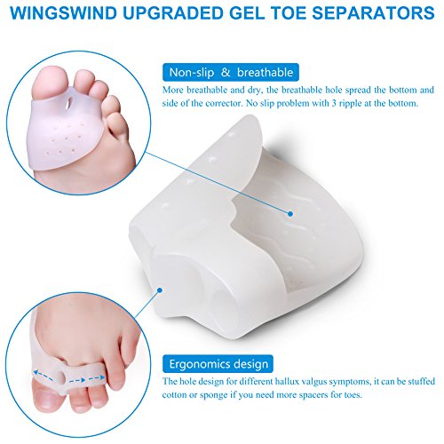 Bunion Corrector Pad Gel Toe Separators Hammer Toe