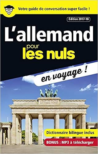L Allemand Pour Les Nuls En Voyage Edition 2017 18 Guide De Conversation Pour Les Nuls French Edition Christensen Paulina 9782412022443 Amazon Com Books