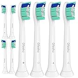 Ofashu Replacement Brush Heads for Philips Sonicare ProResults Toothbrush Heads HX9023/64, 8 Pack, Fit Sonicare Diamond Clean, 2 Series Plaque Control, Flex Care Electric Toothbrush