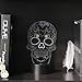 HYNAWIN 3D Skull Lamps,3D Night Lights, Amazing Illusion Lamps LED Night Lamps Optical Lamp Gift for Kids 7 Color Change Visual Lamp (Skull)
