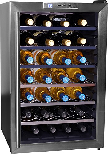 5 NewAir+Refrigerator+Freestanding+Stainless+AW+281E