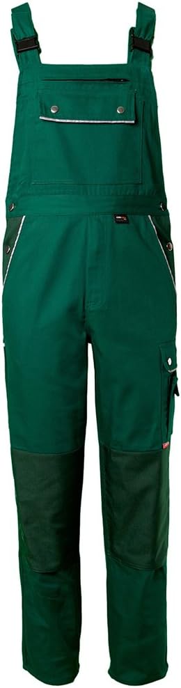 Planam 2131025 Size 25 "Canvas 320" Dungarees - Green