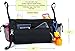 Anvy & Me Touring Universal Stroller Organizer Parent Console Double Use: Elegant Organizer for Stroller & On The Go Travel Diaper Bag (Black)