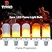 Upgraded 2 Pack LED Flame Effect Light Bulb - Decorative Lights For Indoor/Outdoor/Bar/Hotel Setting - Create The Vintage Atmosphere You've Been Looking For With The Flickering Fire Bulb