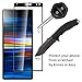 (2 Pack) Orzero Tempered Glass Screen Protector Compatible for Sony Xperia 10, 9 Hardness HD Anti-Scratch Anti-Fingerprint Bubble-Free (Lifetime Replacement)