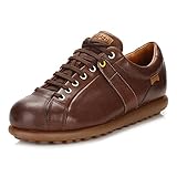 Camper Mens Brown Pelotas Leather Trainers