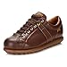 Camper Mens Brown Pelotas Leather Trainers