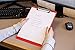Plastic Clipboards (Set of 6) Multi Pack Clipboard (Red) Strong 12.5 x 9 Inch | Holds 100 Sheets! Acrylic Clipboards with Low Profile Clip | Cute Aesthetic College School Supplies for Girls and Boys