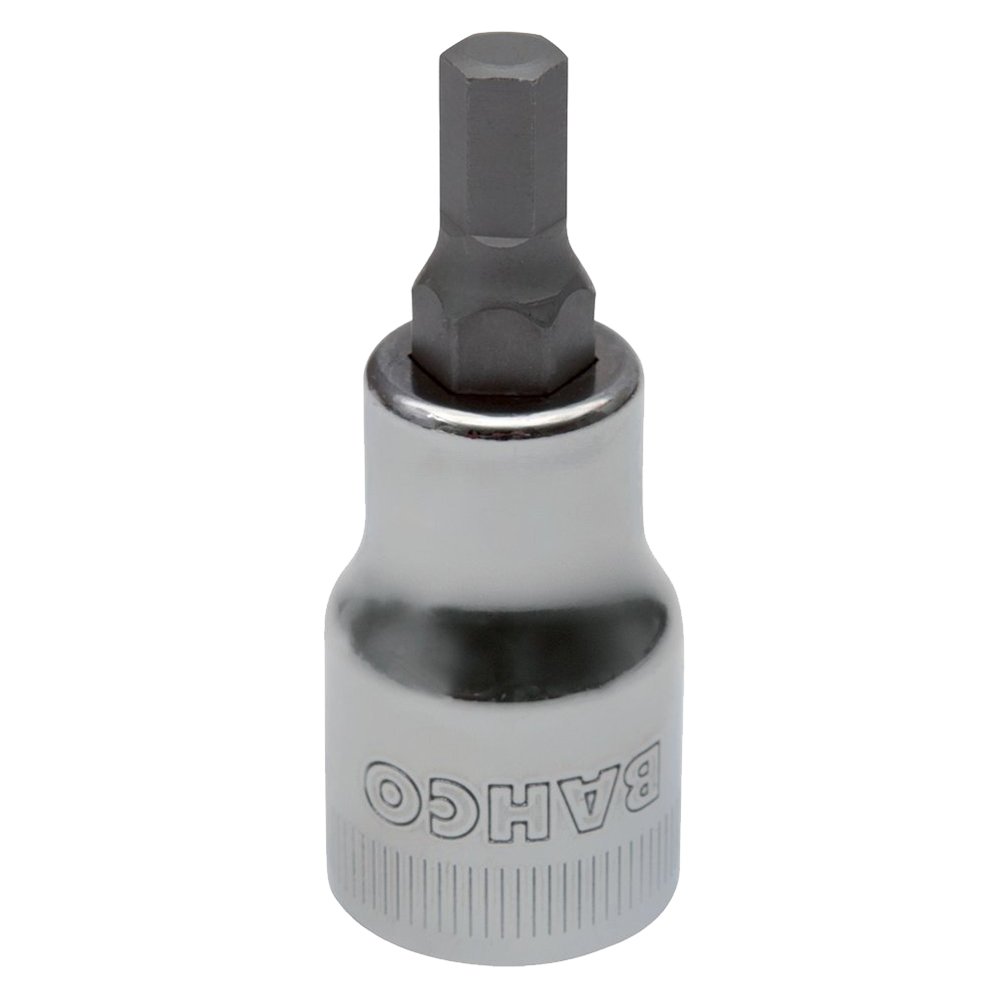 Bahco 7809M-7 1/2-Inch 7 x 60 mm Hexagon Square Drive Socket Drivers - Multi-Colour