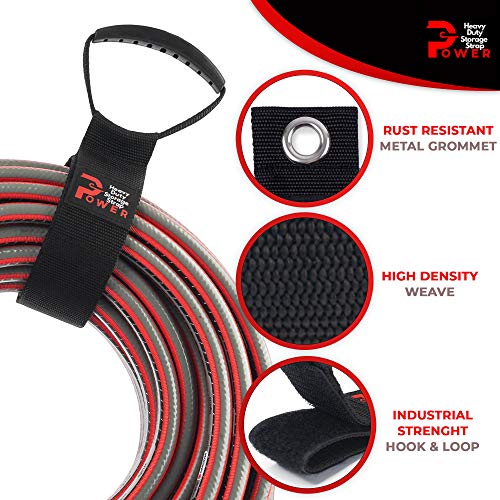 Extension Cord Holder Dual Pack Power 9+2 Pack HeavyDuty Wrap and