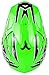 Typhoon Youth Kids Offroad Gear Combo Helmet Gloves Goggles DOT Motocross ATV Dirt Bike MX Motorcycle Green (Medium)