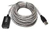50 FT / 15M USB 2.0 480Mbp Active Repeater Extension A Male to A Female cable