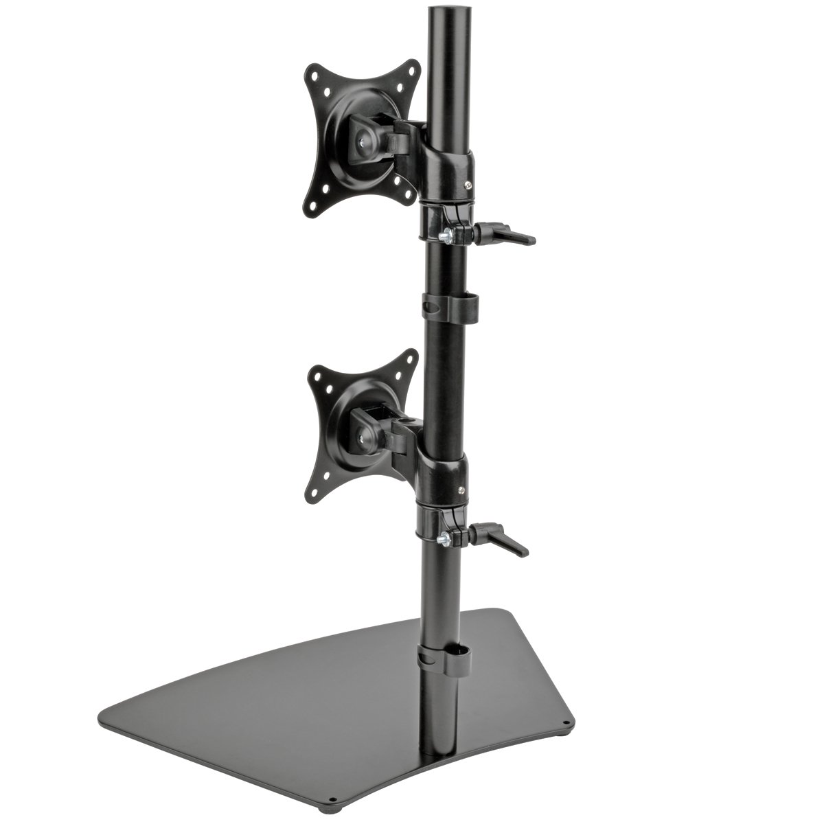 Tripp Lite Dual Monitor Mount Stand/Clamp, Vertical, Swivel Tilt, 1527