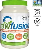SAN Nutrition RawFusion Plant Protein Powder, Banana Nut, 2 Pounds