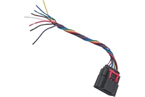 Autowxjq Mass Air Flow Sensor Female Connector Plug Pigtail Harness Compatible with Chevrolet Cadillac GMC