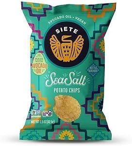 Siete Family Foods Sea Salt Potato Chips, 5.5 oz Bag