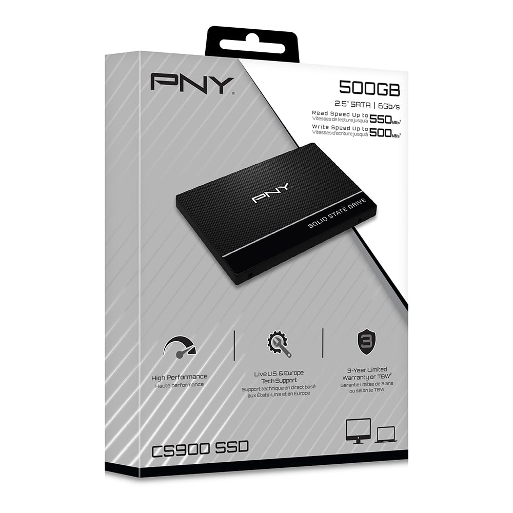 PNY CS900 500GB 3D NAND 2.5
