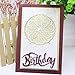 Highpot Metal Cutting Dies Stencil Scrapbooking Embossing Album Paper Card DIY Craft Merry Birthday Festival Decoration (R)
