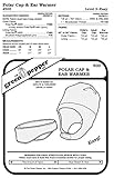 Polar Cap and Ear Warmer #503 For Adults and Children Ear Flap Hat Hats Headband Sewing Pattern (Pattern Only)
