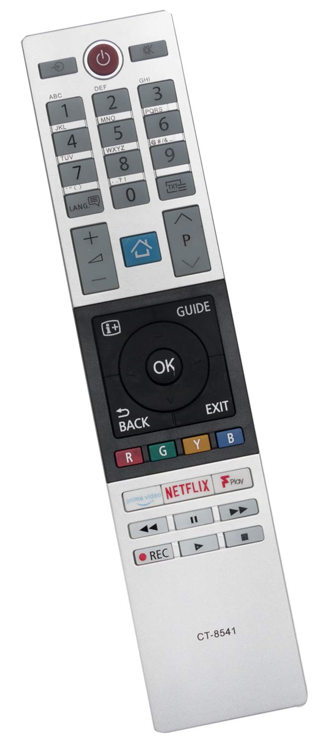 ALLIMITY CT-8541 CT8541 Remote Control Replace for Toshiba HD TV 24W1863DB 32W1863DB 24W2863DB 28W2863DB 28W3863DB 32W3863DB 32W3864DB 24WD3A63DB 32WD3A63DB 24WL3A63DB 32WL3A63DB