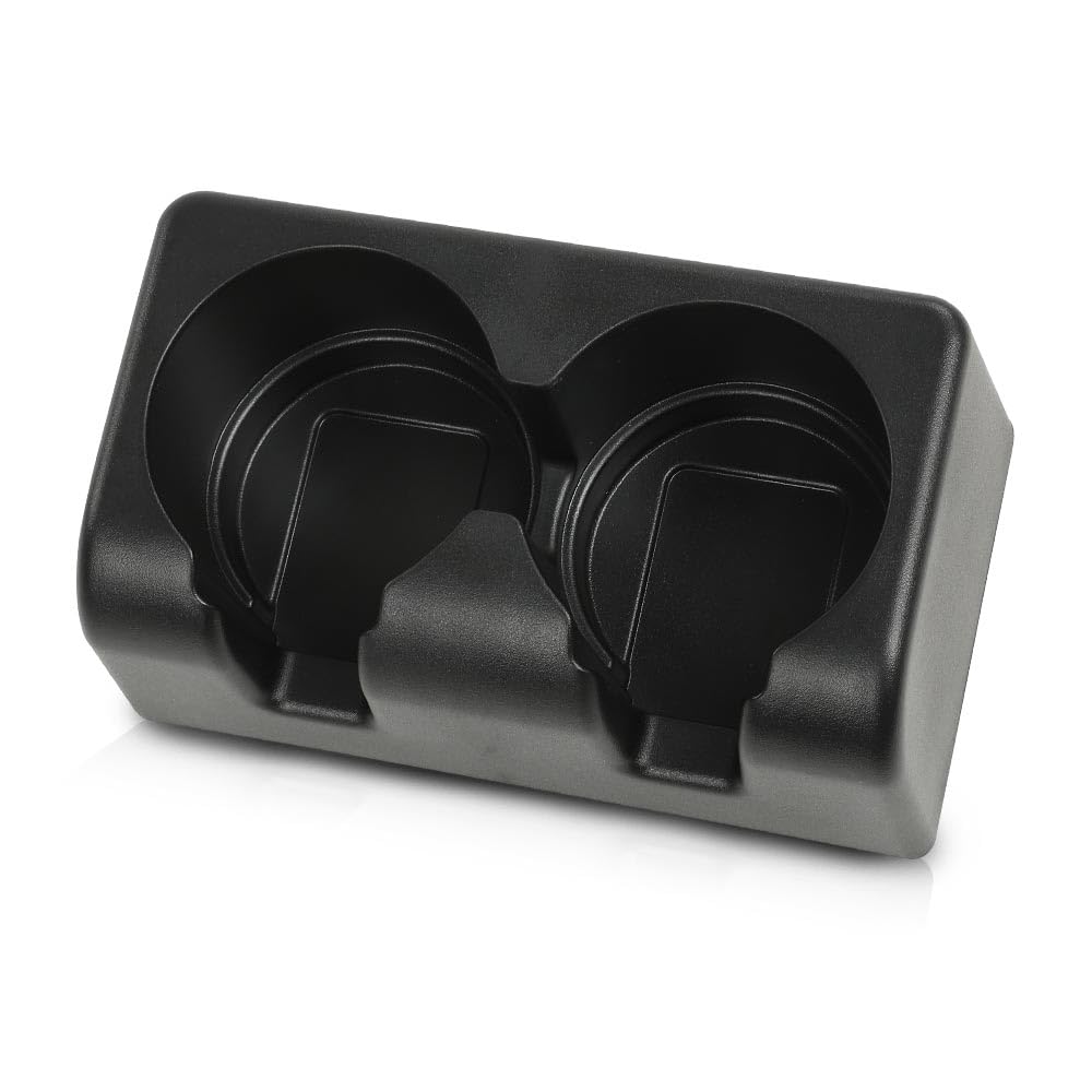 Photo 1 of PIT66 Bench Seat Dual Cup Holder Center Console Insert Double Storage Front Rear Compatible with Chevy Colorado 2004-2012/Fit GMC Canyon 2004-2012