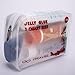 Clear Travel Toiletry Bag-TSA-Approved,1Quart Size,3-1-1bag, Airport Airline Compliant Bag. XIANGYI (red)